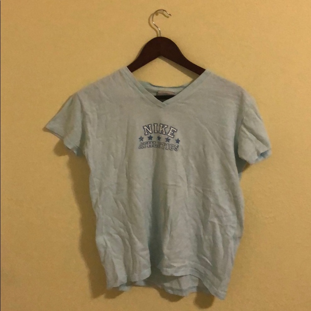 Light blue Nike top
